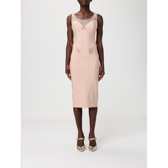 Elisabetta Franchi Dress Woman Nude